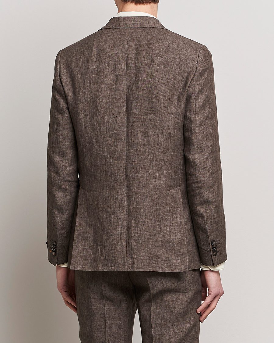 Herre | Blazere & jakker | Morris | Archie Linen Suit Blazer Brown