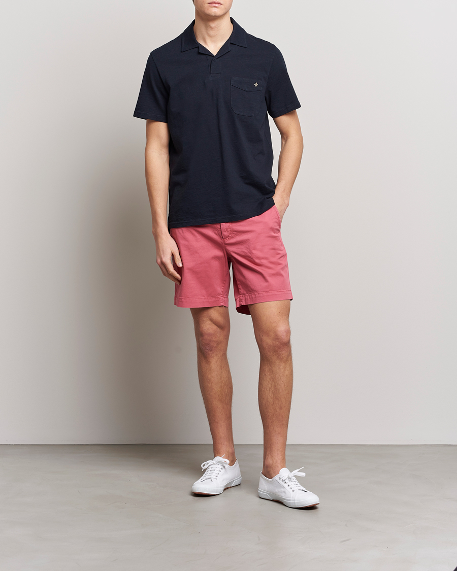 Herre | Shorts | Morris | Light Twill Chino Shorts Red