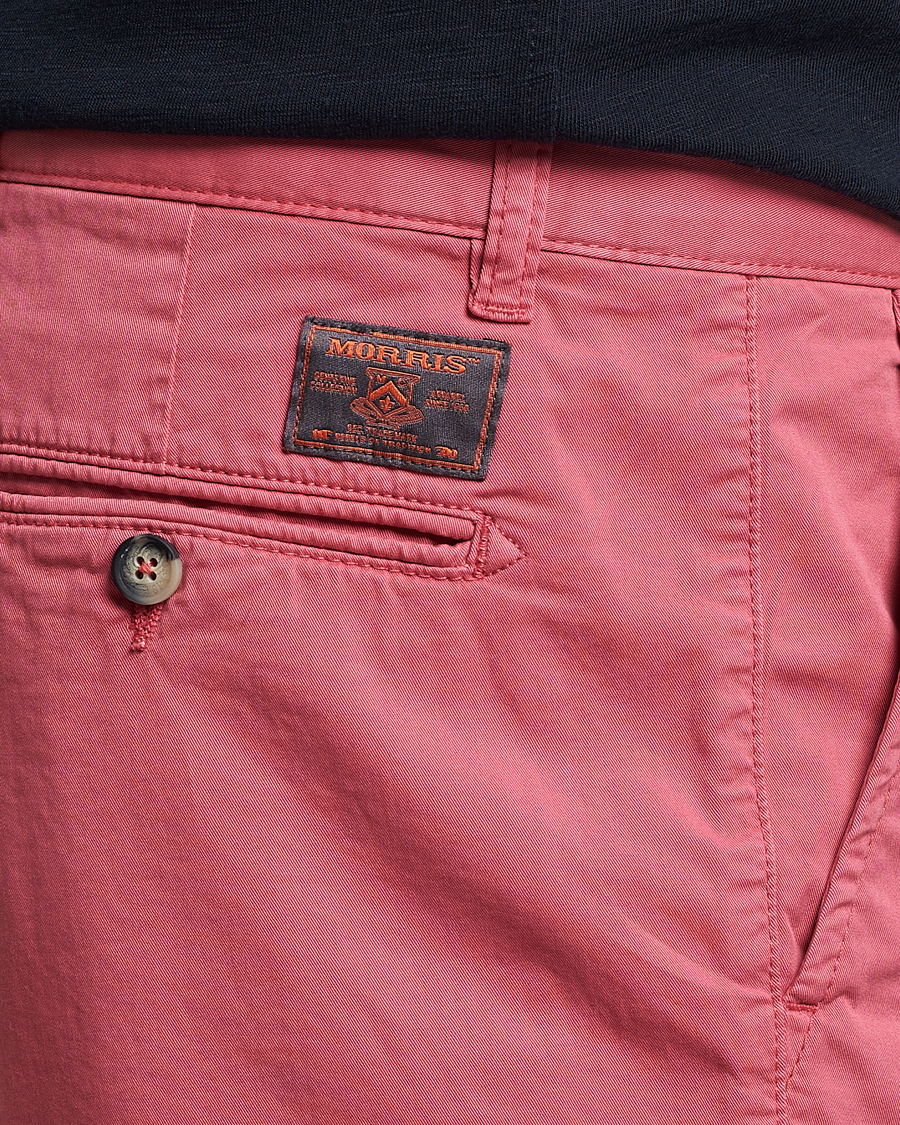 Herre | Shorts | Morris | Light Twill Chino Shorts Red