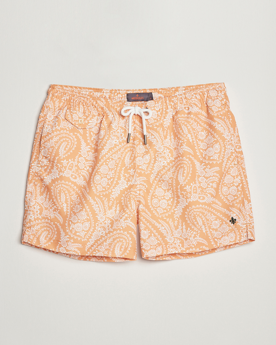 Herre | Badebukser | Morris | Paisley Bathing Trunks Orange