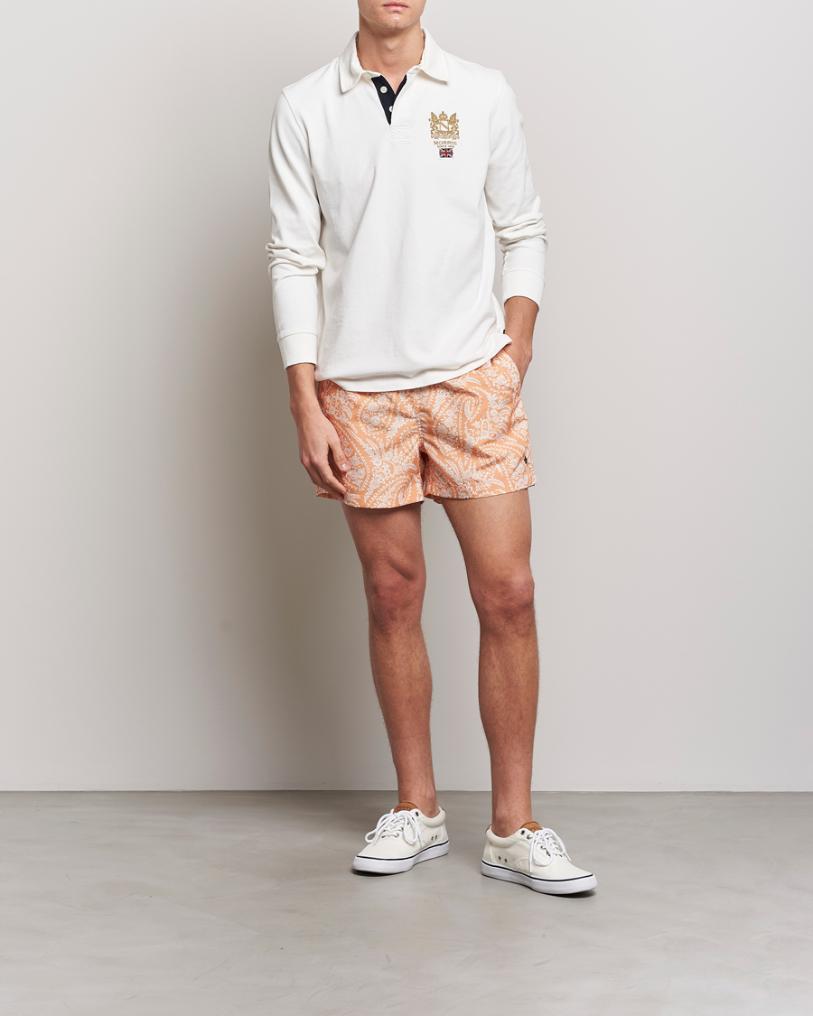 Herre | Badebukser | Morris | Paisley Bathing Trunks Orange