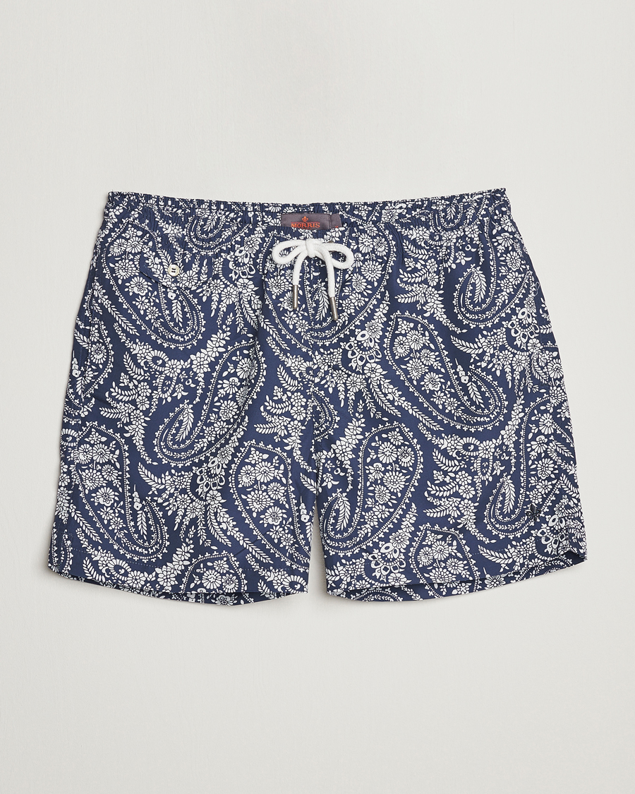Herre | Badebukser | Morris | Paisley Bathing Trunks Navy