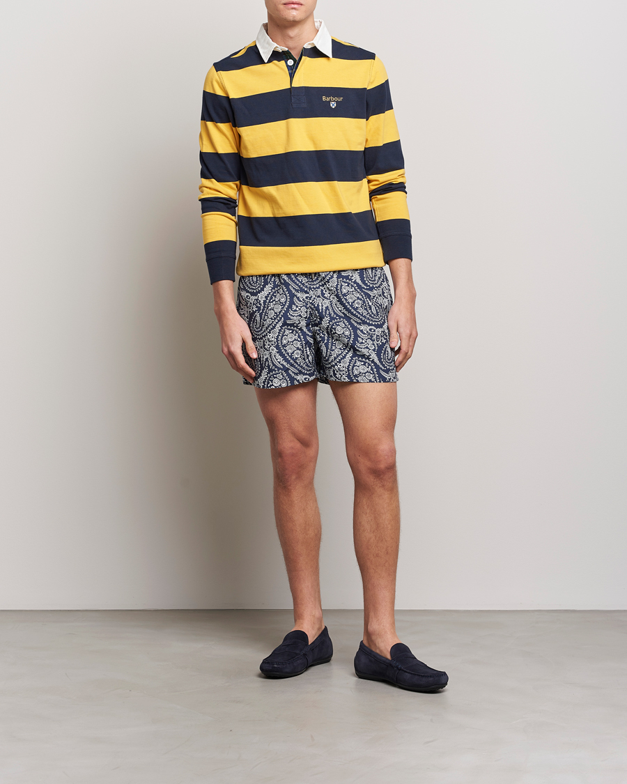 Herre | Badebukser | Morris | Paisley Bathing Trunks Navy