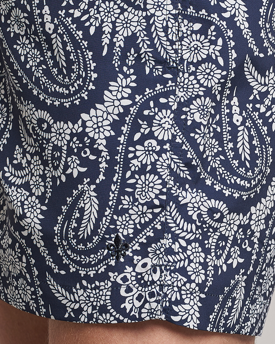 Herre | Badebukser | Morris | Paisley Bathing Trunks Navy