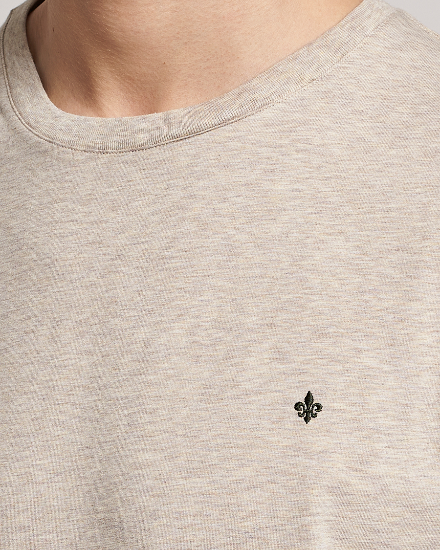 Herre | T-Shirts | Morris | James Cotton T-Shirt Beige