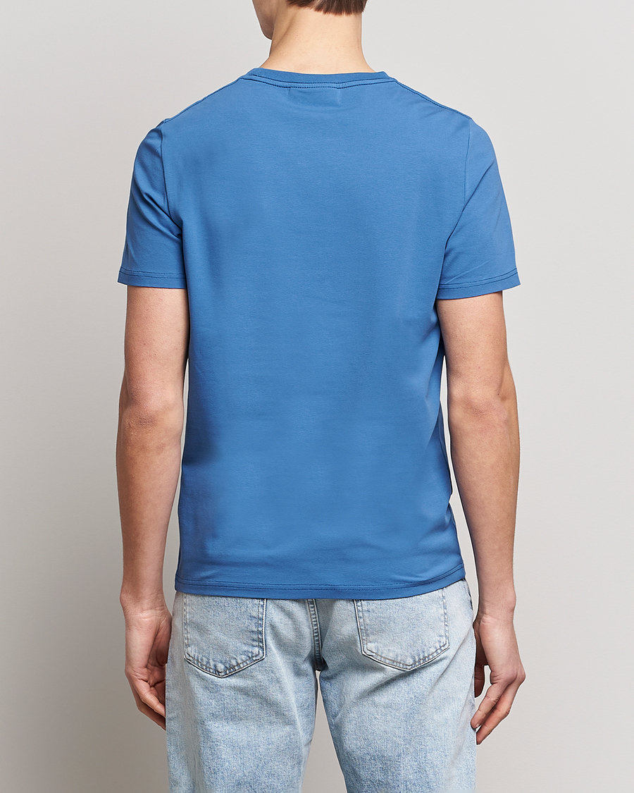 Herre | T-Shirts | Morris | James Cotton T-Shirt Blue