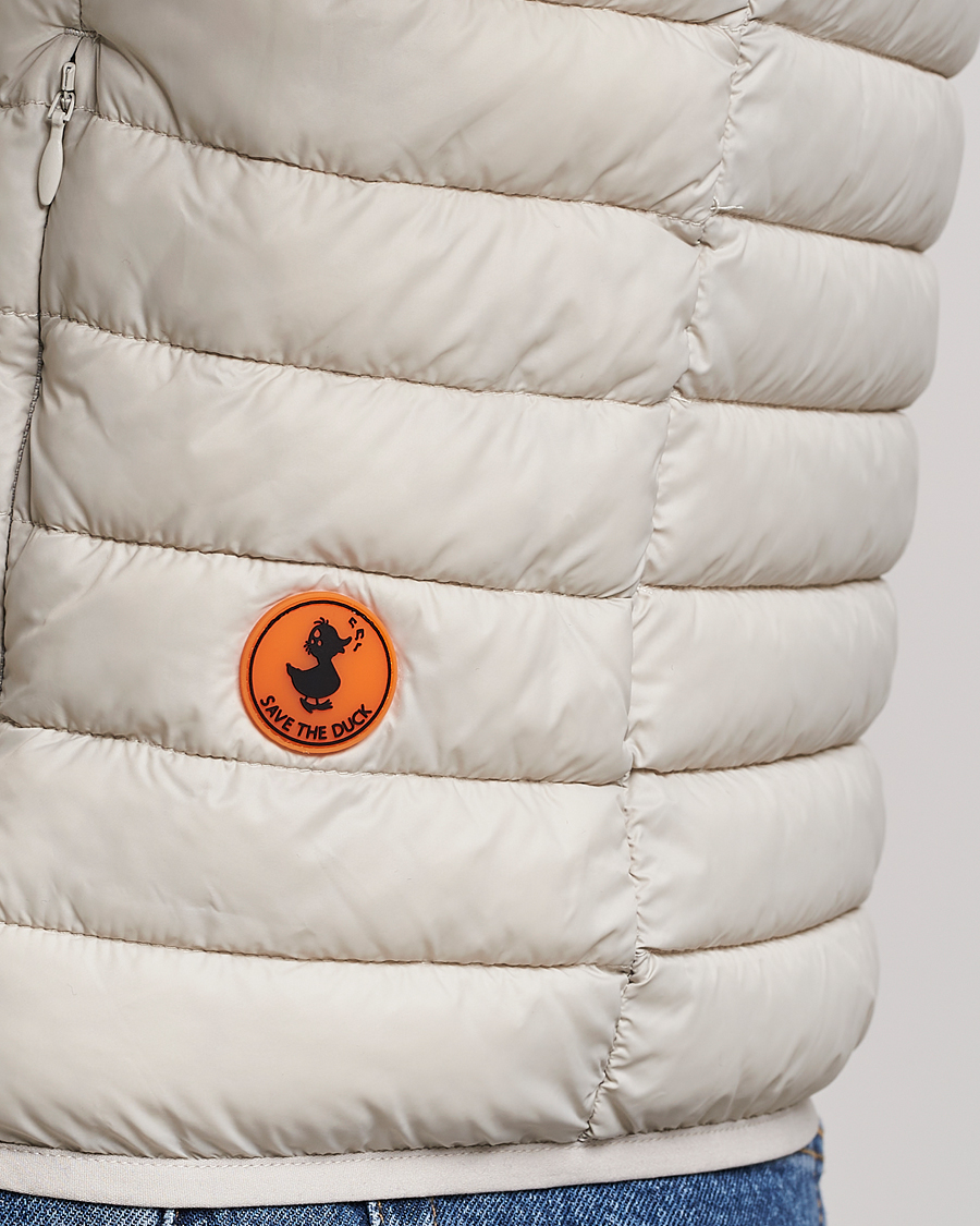 Herre | Veste | Save The Duck | Adamus Lightweight Padded Vest Rainy Beige