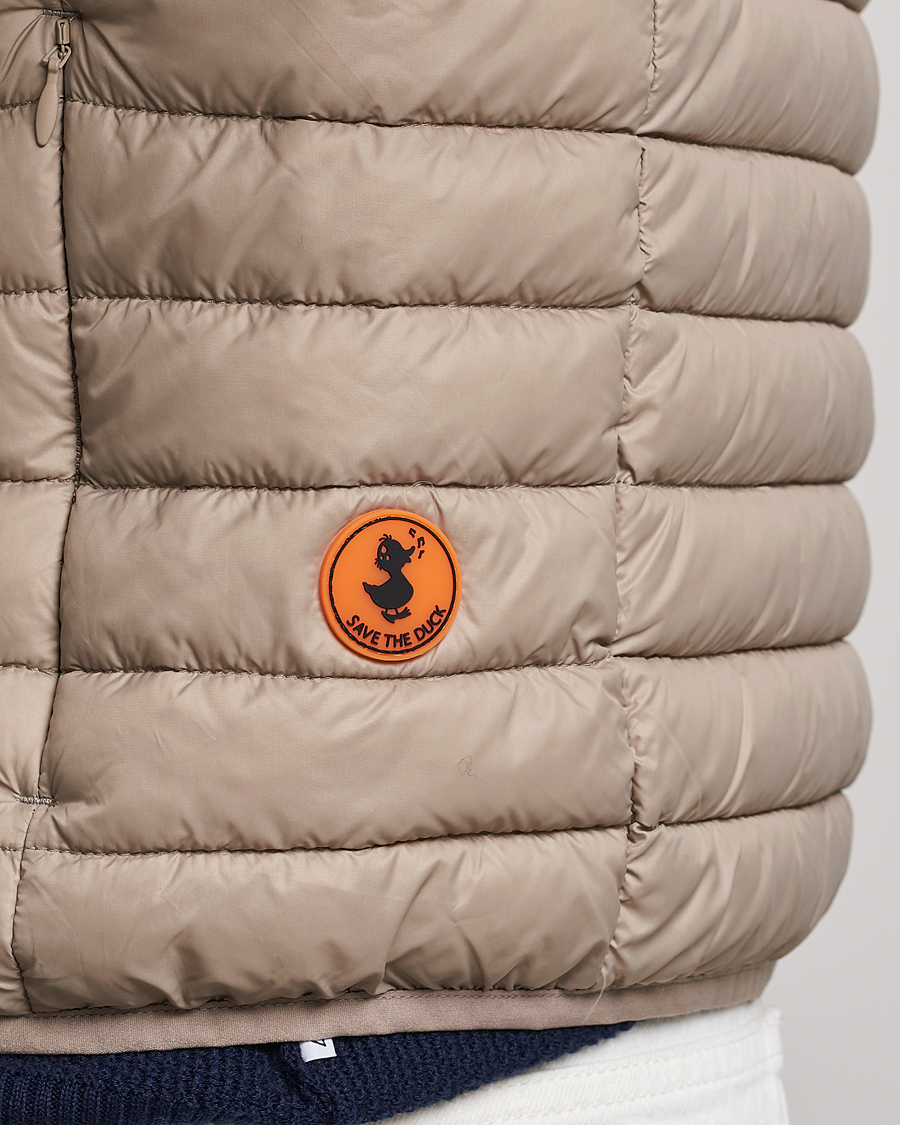 Herre | Veste | Save The Duck | Adamus Lightweight Padded Vest Dune Beige