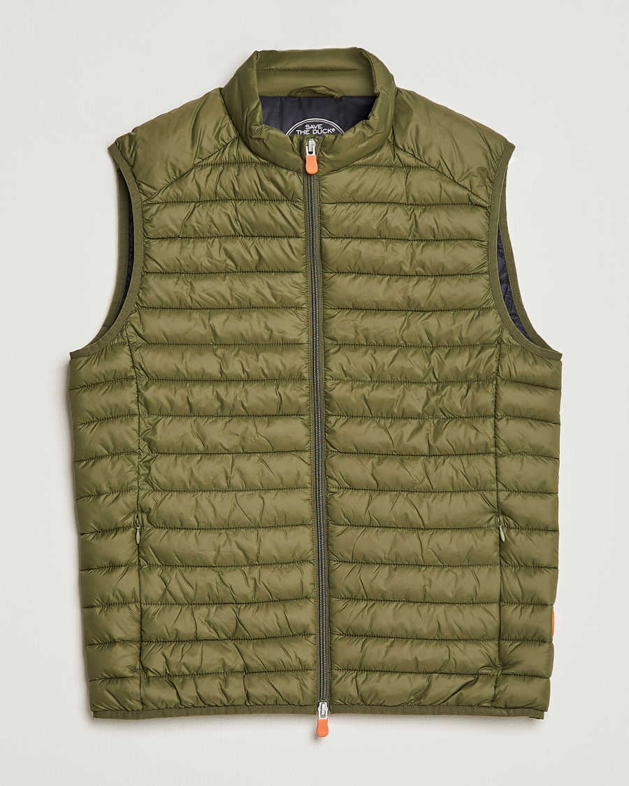 Herre | Veste | Save The Duck | Adamus Lightweight Padded Vest Dusty Olive