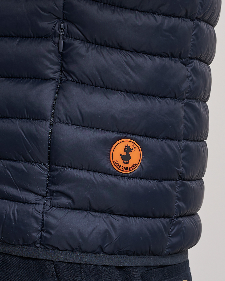 Herre | Veste | Save The Duck | Adamus Lightweight Padded Vest Blue Black