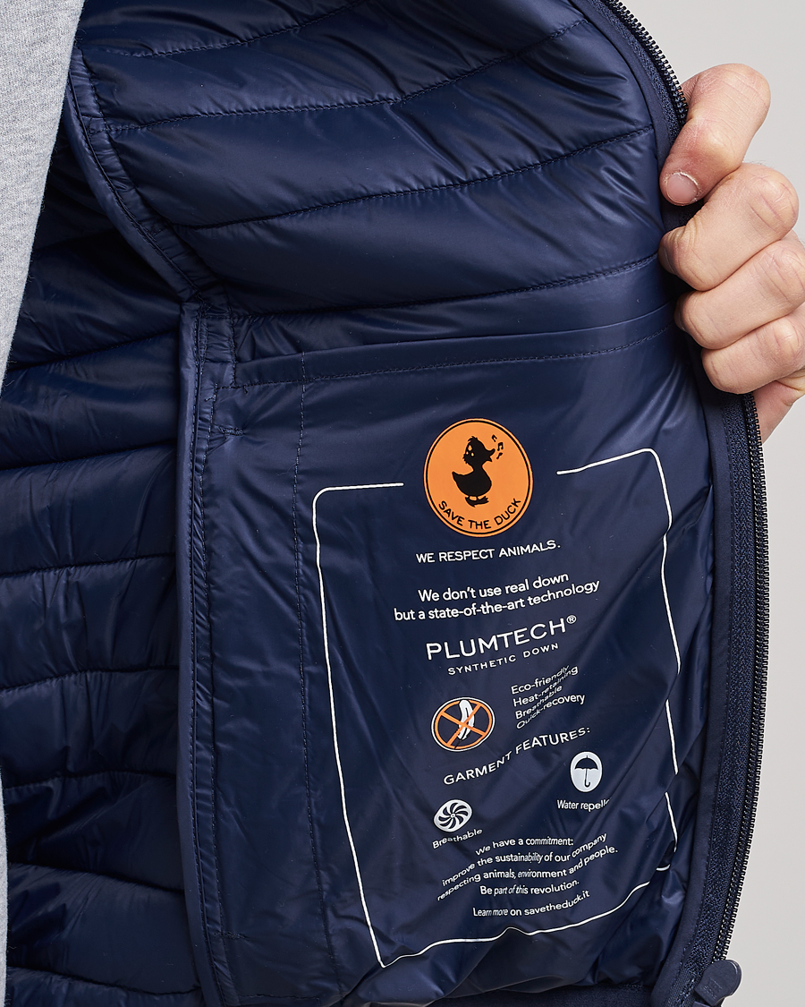 Herre | Jakker | Save The Duck | Lee Lightweight Matt Padded Jacket Navy Blue