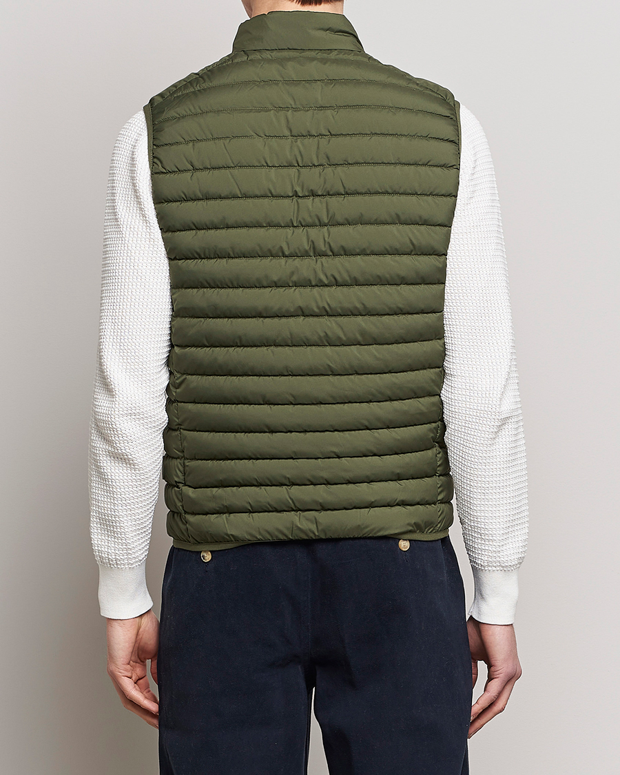 Herre | Veste | Save The Duck | Leonard Lightweight Matt Padded Vest Dusty Olive