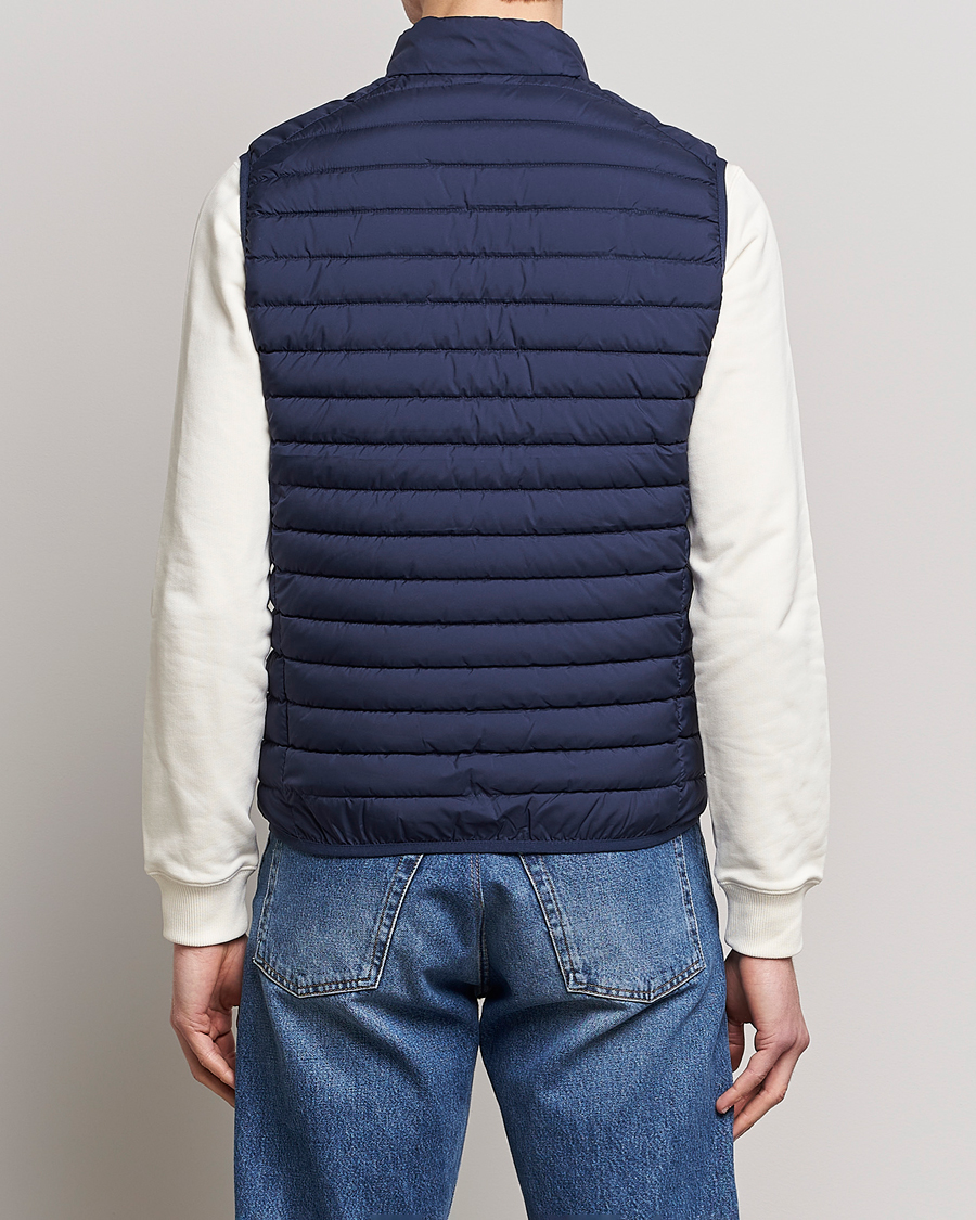 Herre | Veste | Save The Duck | Leonard Lightweight Matt Padded Vest Navy Blue