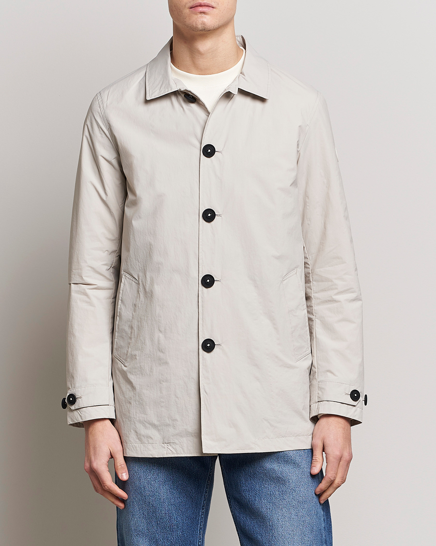 Herre | Jakker | Save The Duck | Hamilton Recycled Nylon Coat Rainy Beige