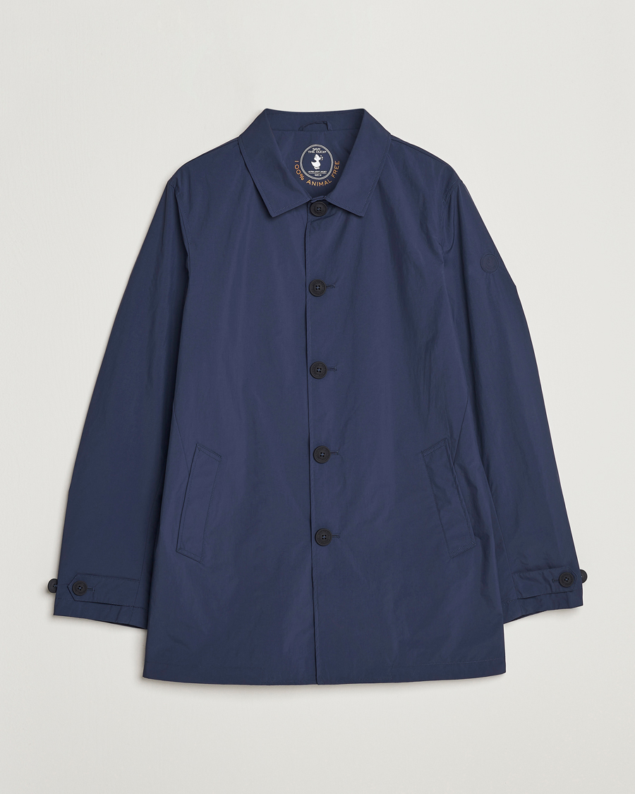 Herre | Jakker | Save The Duck | Hamilton Recycled Nylon Coat Navy Blue