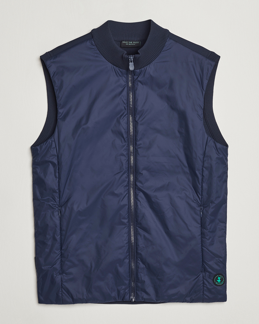 Herre | Veste | Save The Duck | Tucana Recycled Hybrid Vest Navy Blue