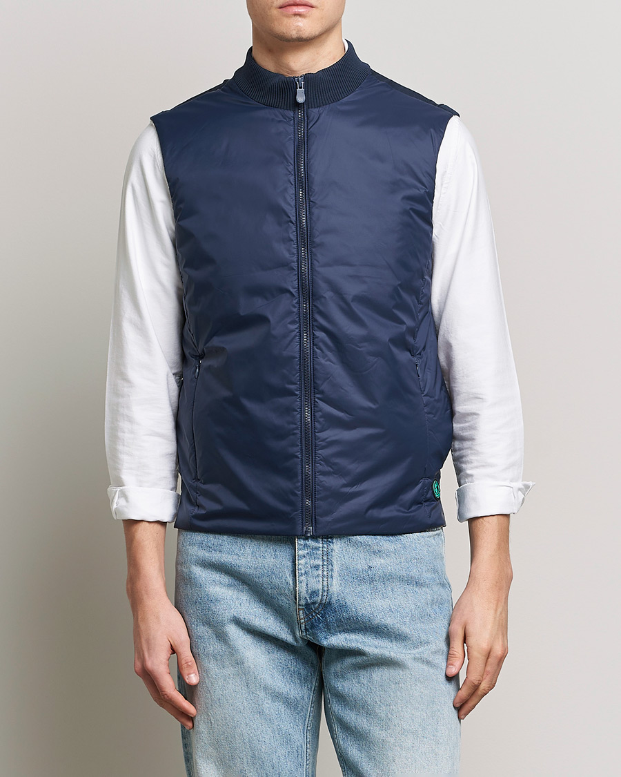 Herre | Veste | Save The Duck | Tucana Recycled Hybrid Vest Navy Blue