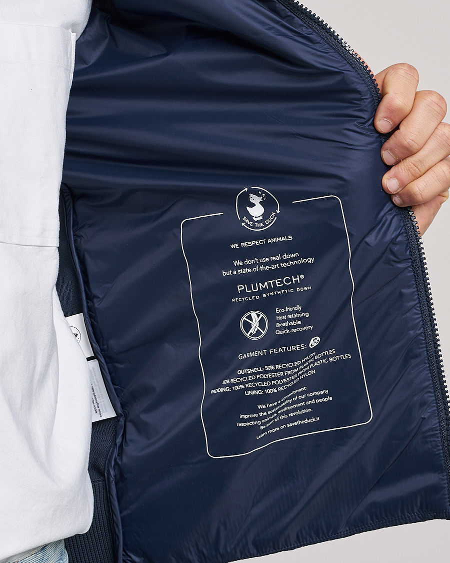 Herre | Veste | Save The Duck | Tucana Recycled Hybrid Vest Navy Blue