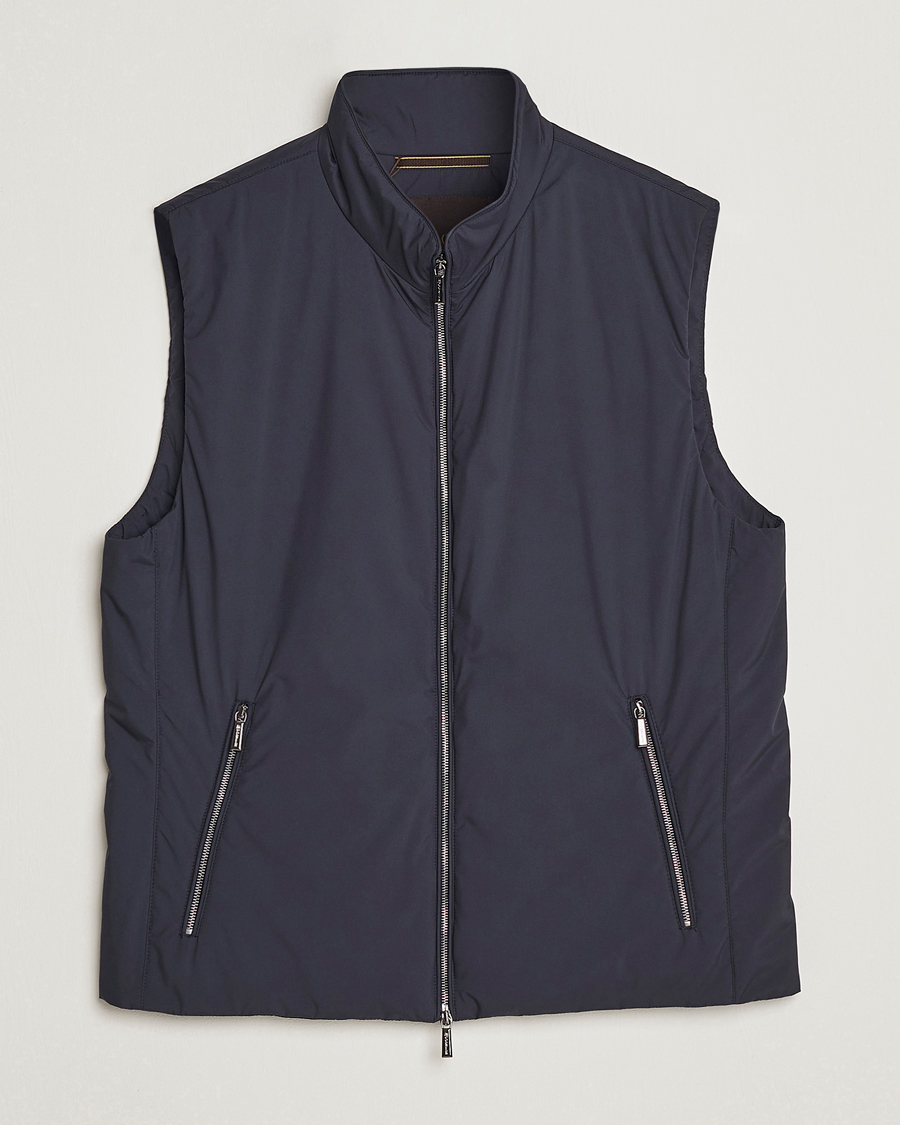 Herre | Jakker | MooRER | Senio Padded Vest Navy