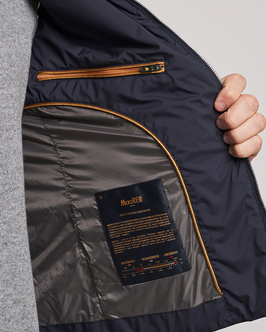 Herre | Jakker | MooRER | Senio Padded Vest Navy