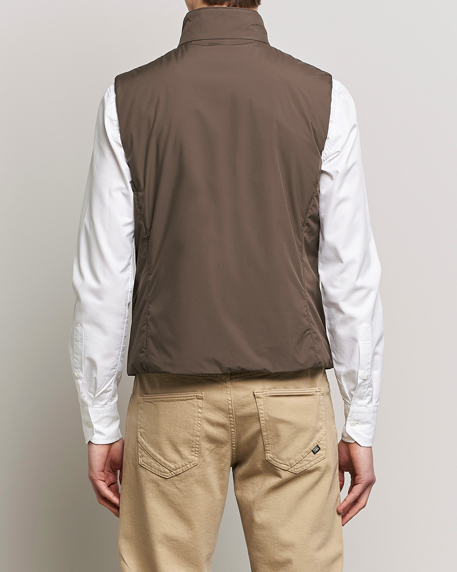 Herre | Veste | MooRER | Senio Padded Vest Brown