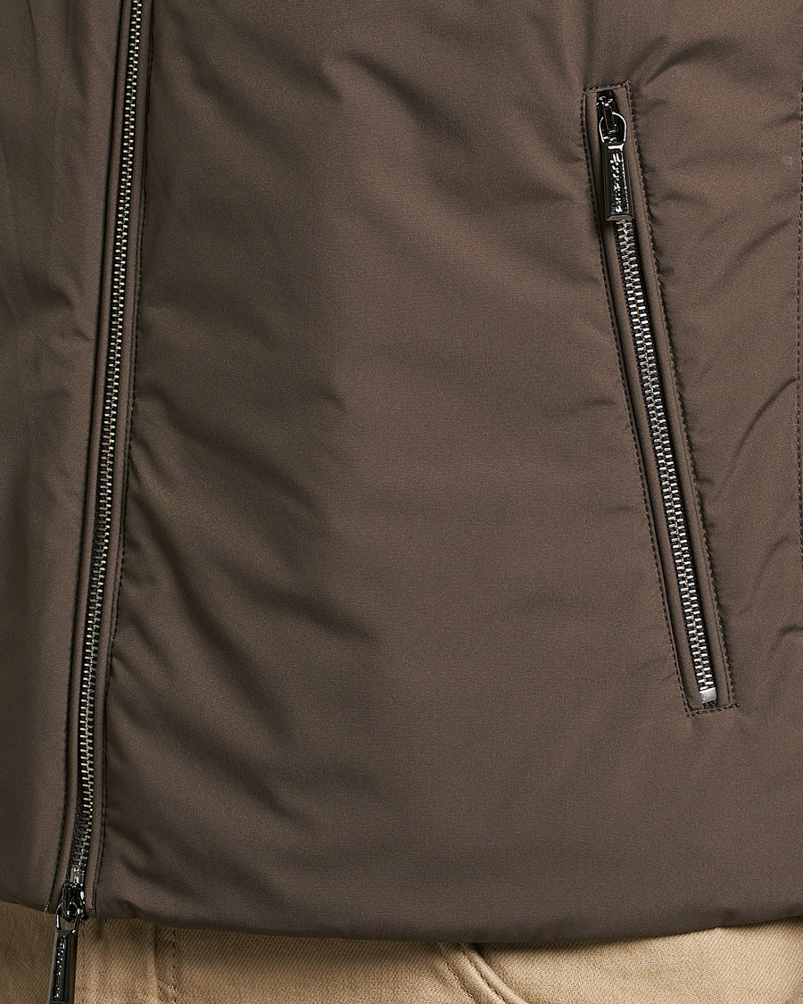 Herre | Veste | MooRER | Senio Padded Vest Brown