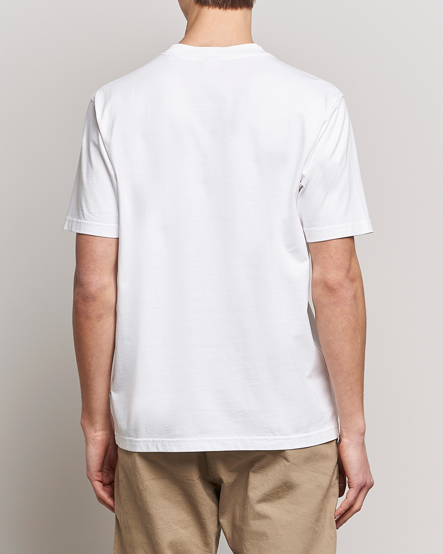 Herre | T-Shirts | NN07 | Adam Pima Crew Neck T-Shirt White