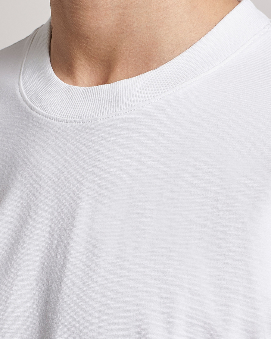 Herre | T-Shirts | NN07 | Adam Pima Crew Neck T-Shirt White
