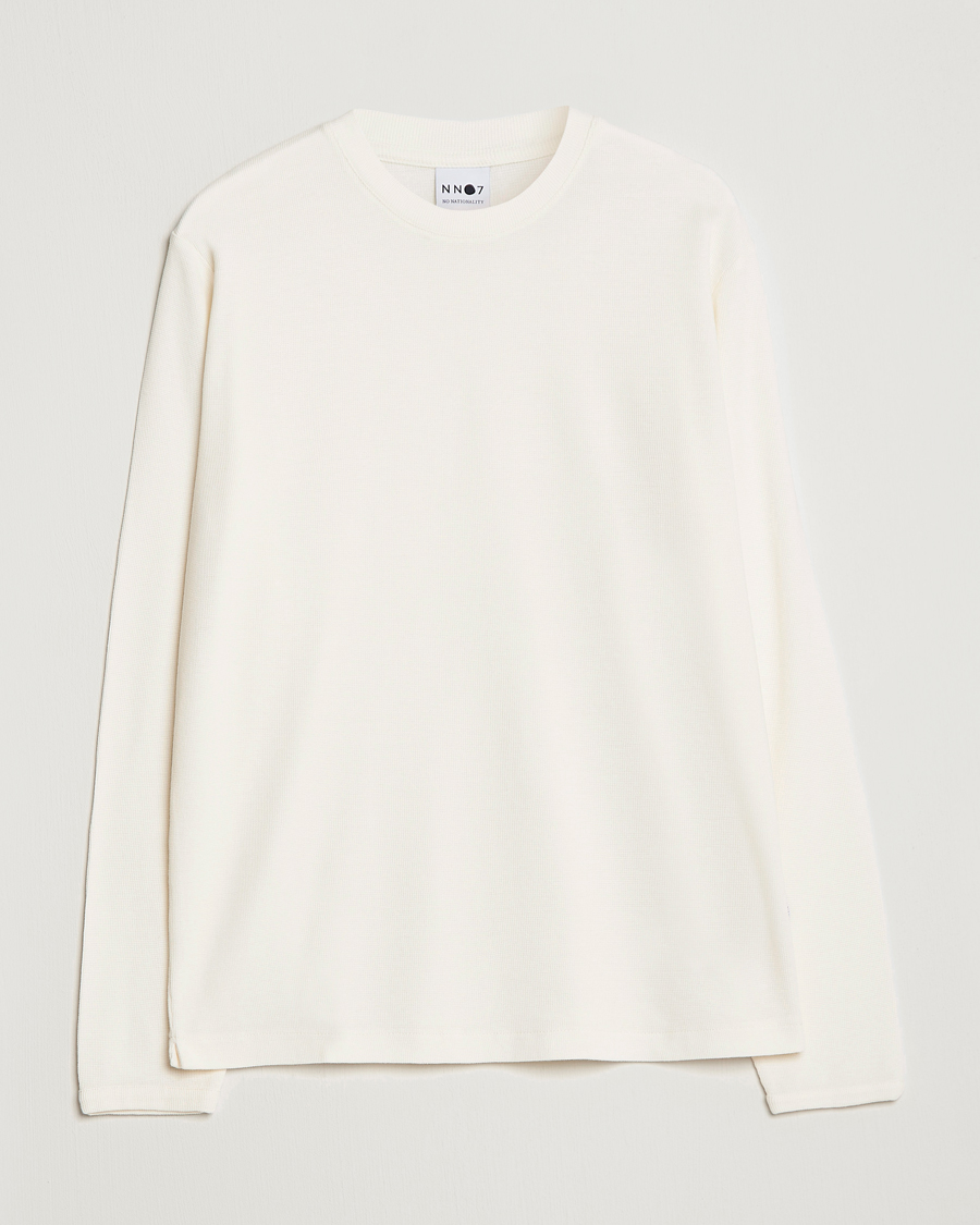 Herre | Trøjer | NN07 | Clive Knitted Sweater Egg White