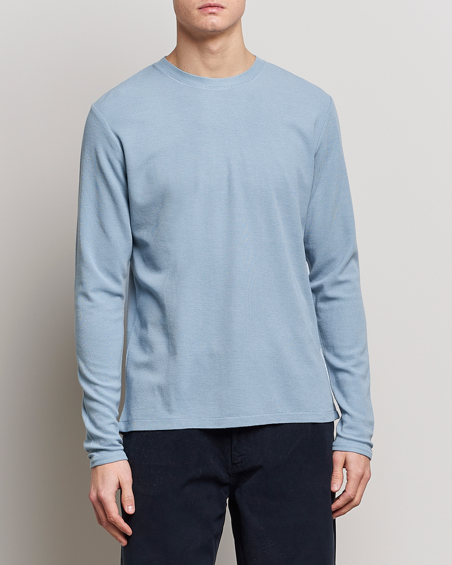 Herre | Trøjer | NN07 | Clive Knitted Sweater Ashley Blue