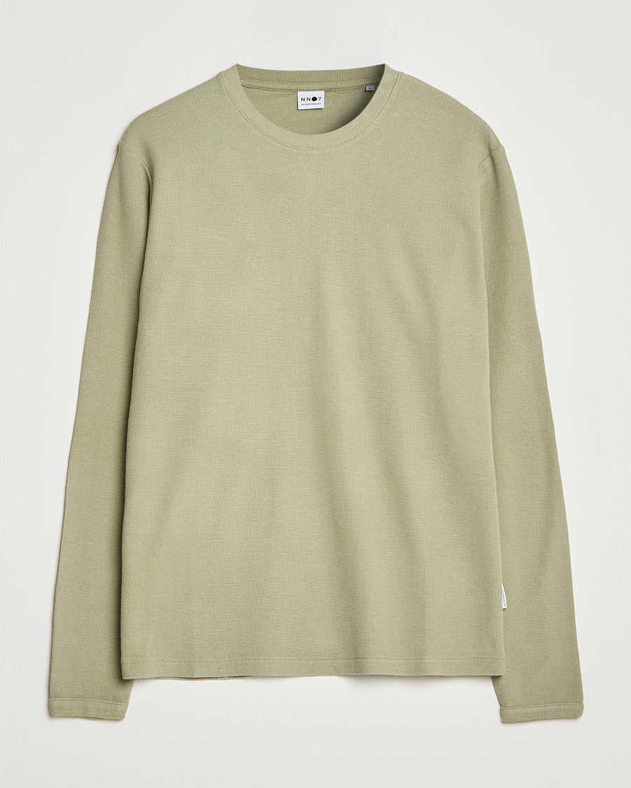 Herre | Trøjer | NN07 | Clive Knitted Sweater Pale Green