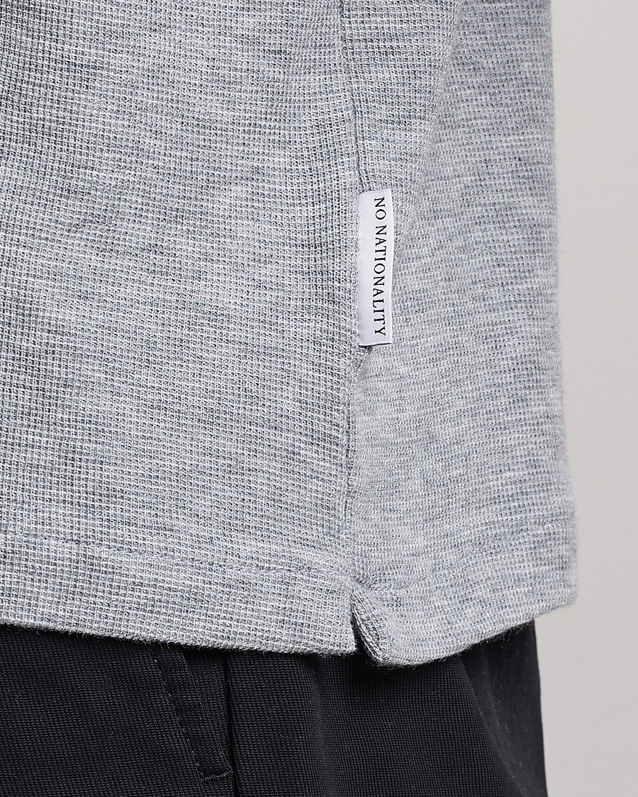 Herre | Trøjer | NN07 | Clive Knitted Sweater Light Grey Melange
