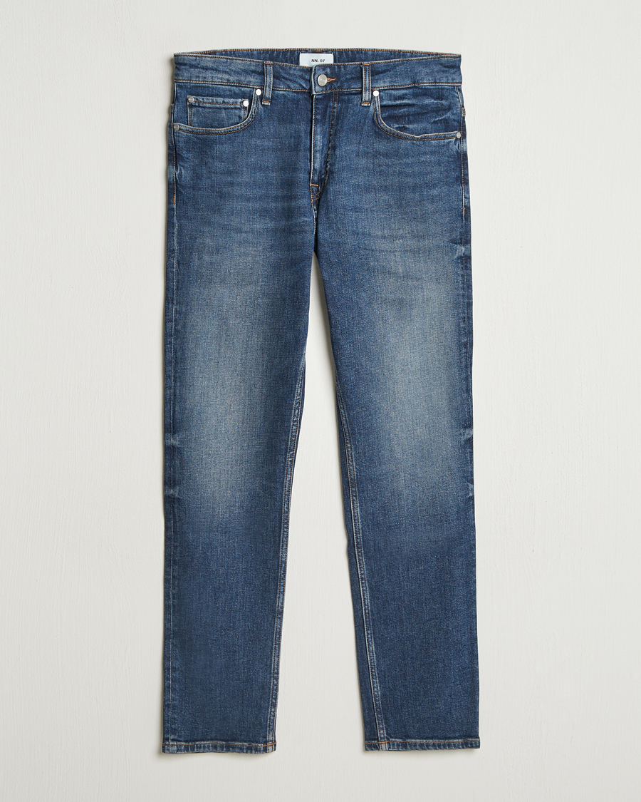 Herre | Jeans | NN07 | Johnny Stretch Jeans Dark Denim