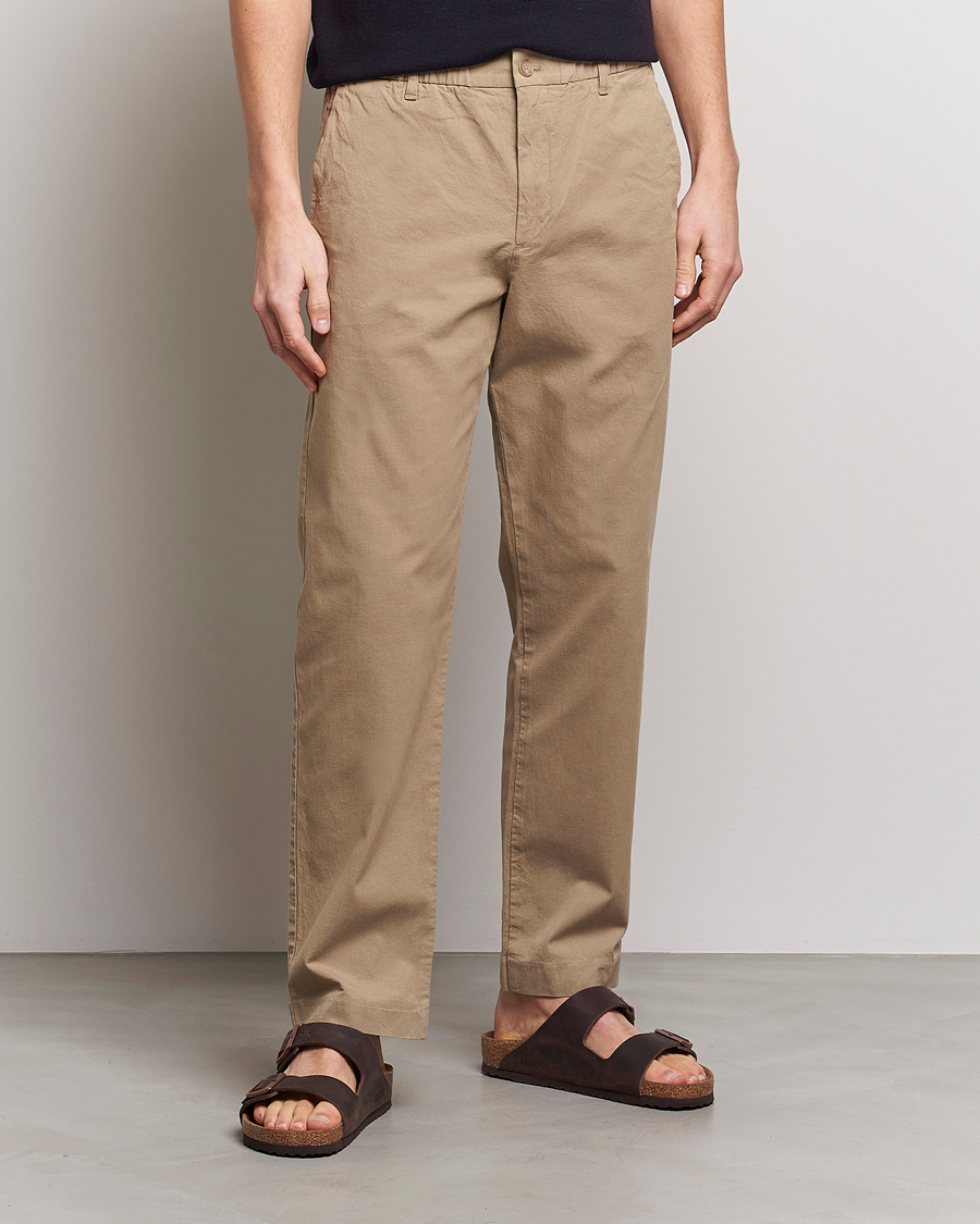 Herre | Bukser | NN07 | Theodore Comfort Pants Greige
