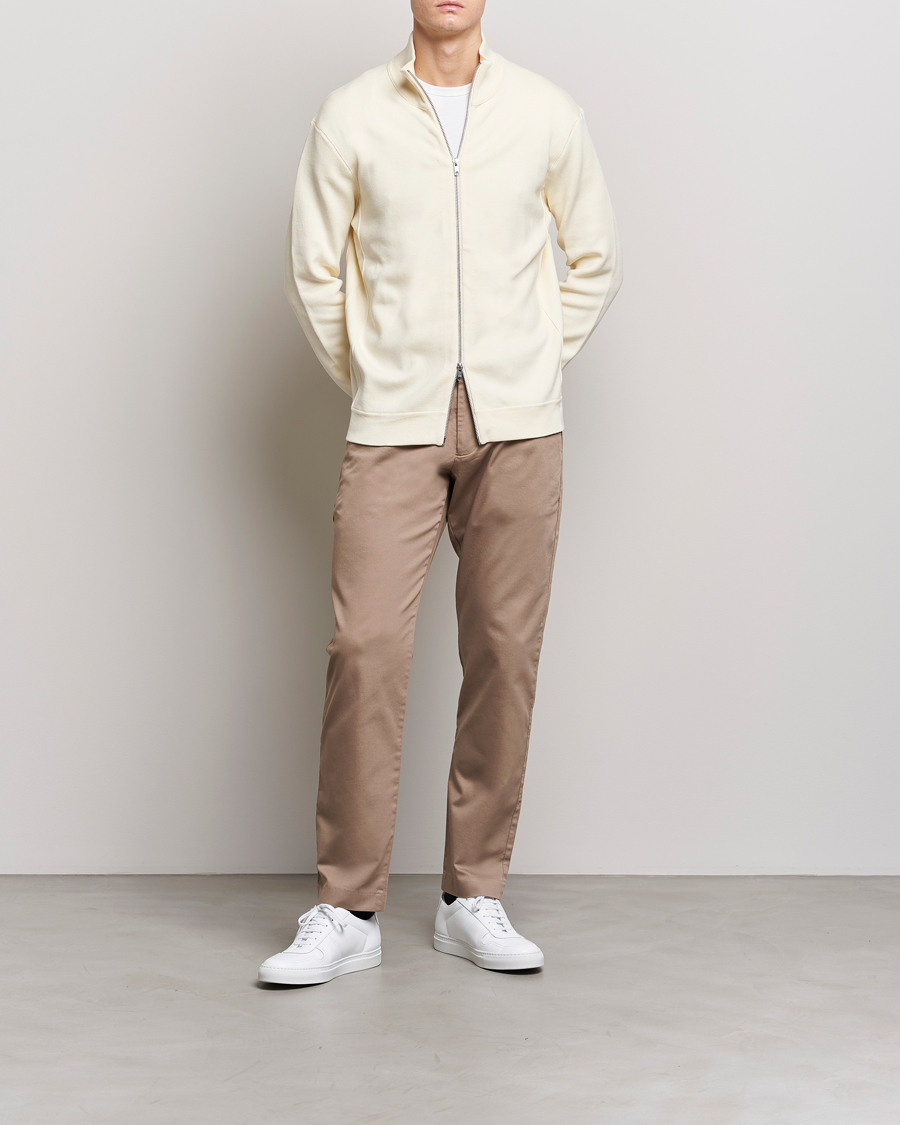 Herre | Bukser | NN07 | Theo Regular Fit Stretch Chinos Greige