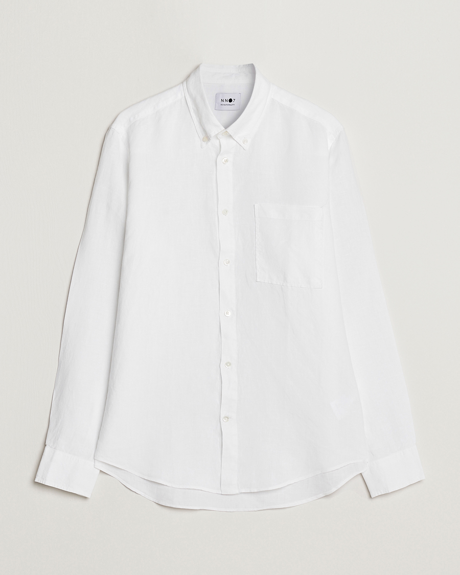 Herre |  | NN07 | Arne Linen Shirt White
