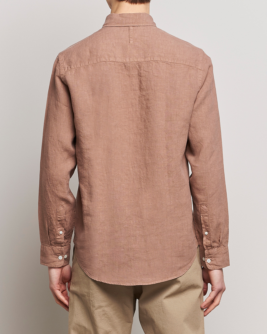 Herre | Skjorter | NN07 | Arne Linen Shirt Nougat