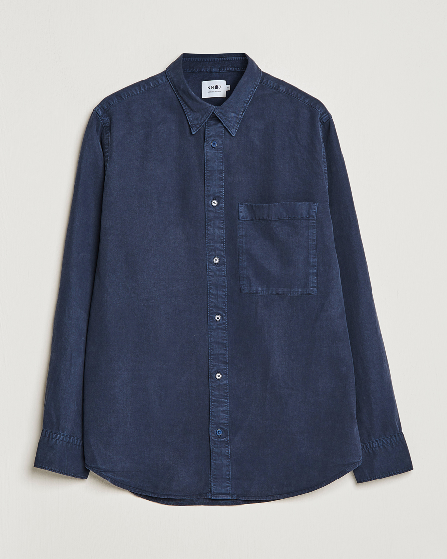 Herre | Skjorter | NN07 | Cohen Tencel Shirt Sargasso Sea