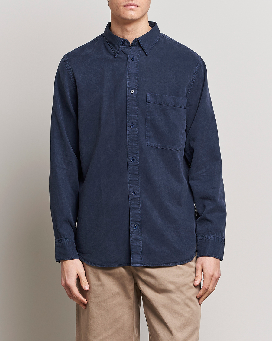 Herre | Skjorter | NN07 | Cohen Tencel Shirt Sargasso Sea
