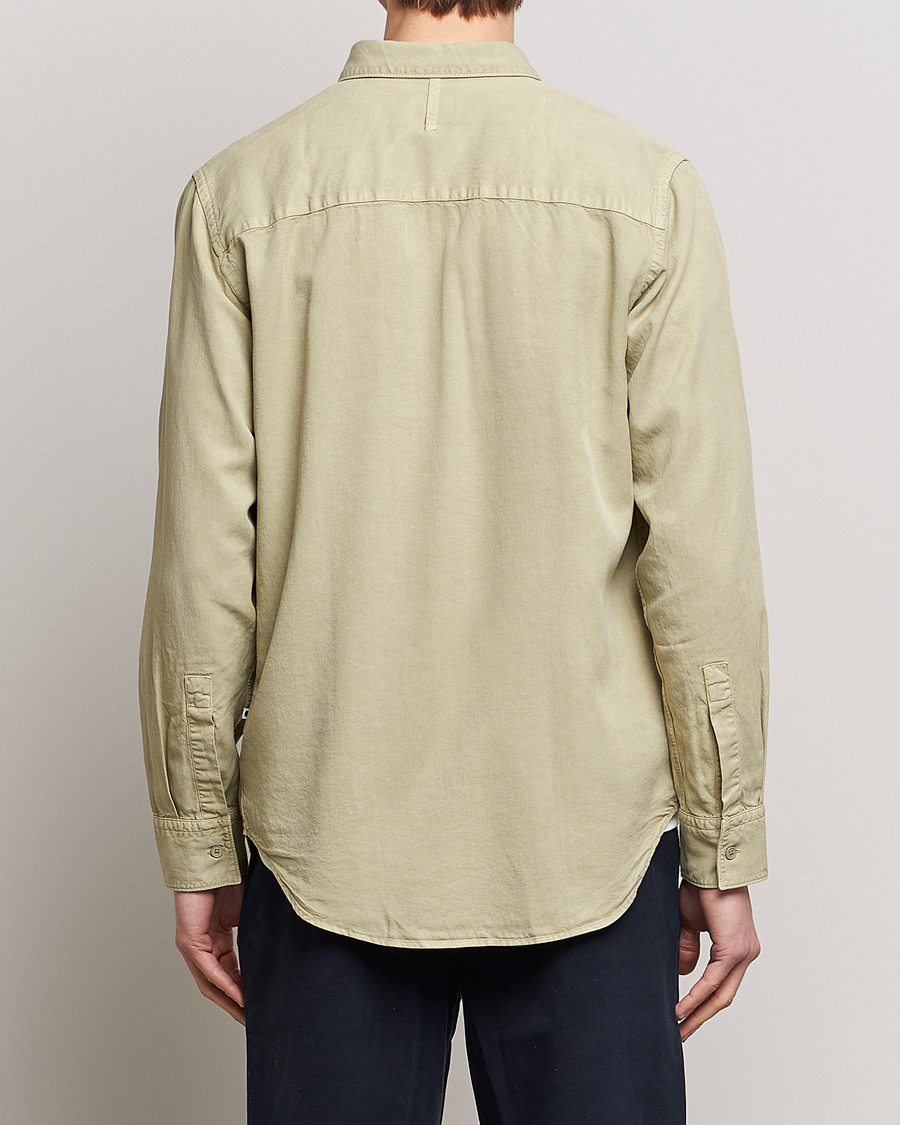 Herre | Skjorter | NN07 | Cohen Tencel Shirt Pale Green