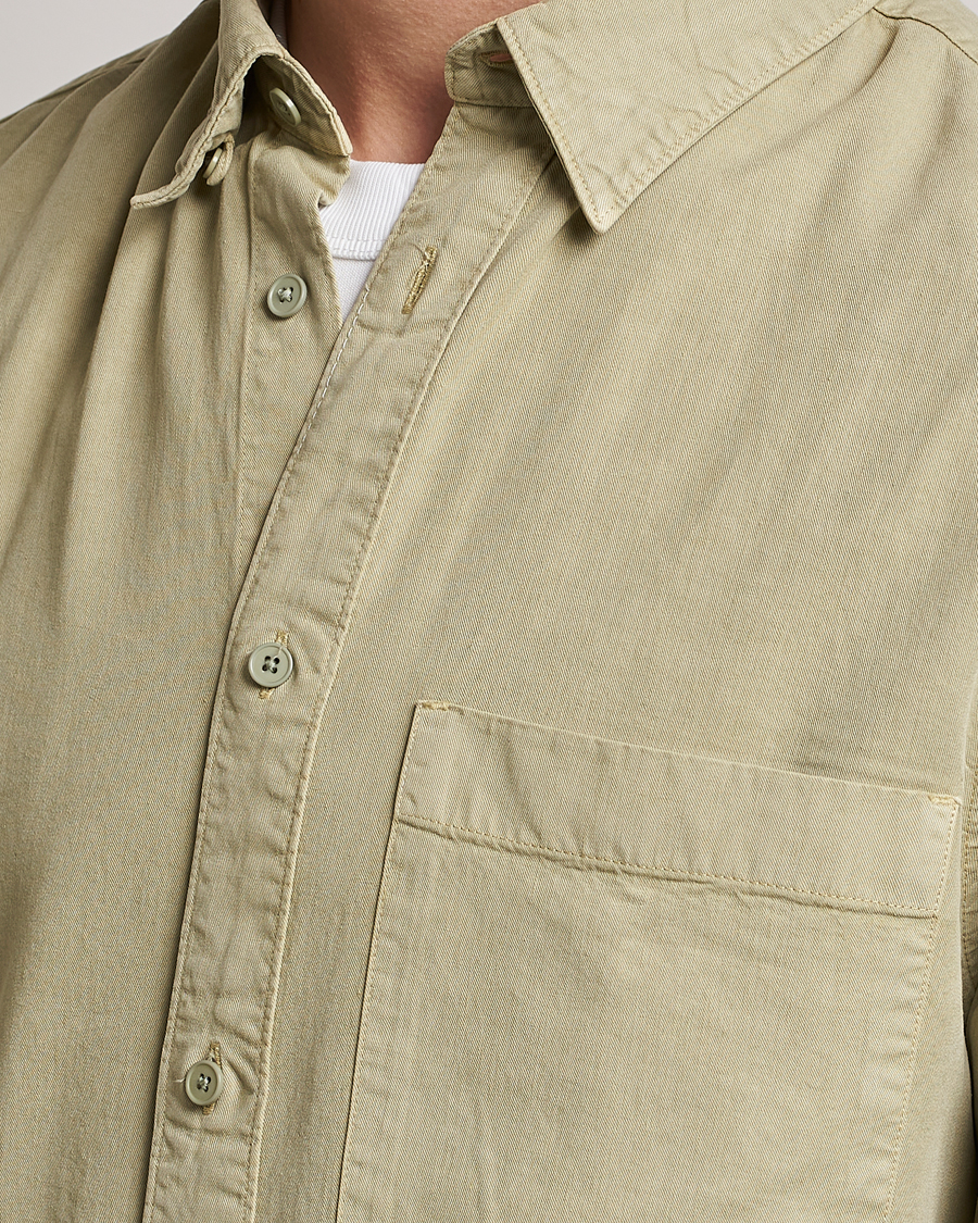 Herre | Skjorter | NN07 | Cohen Tencel Shirt Pale Green