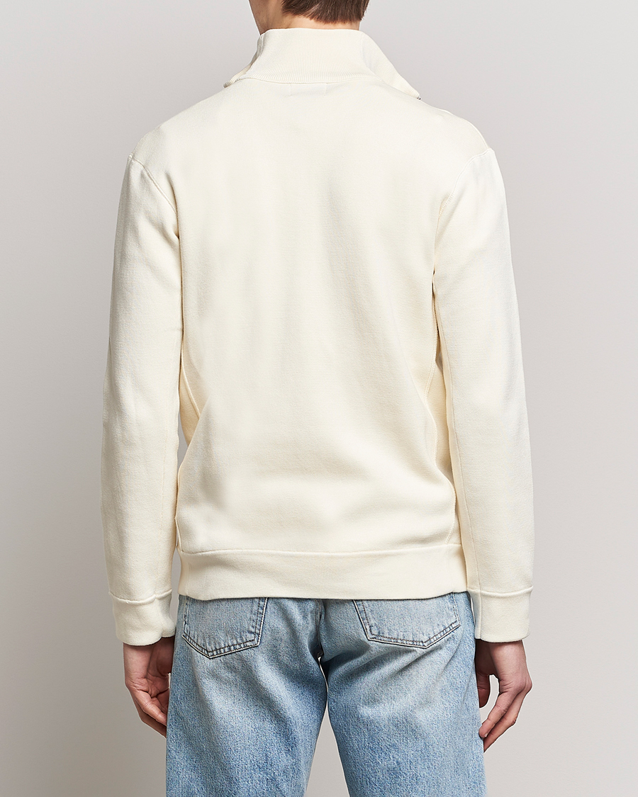 Herre | Trøjer | NN07 | Luis Knitted Half-Zip Sweater Ecru