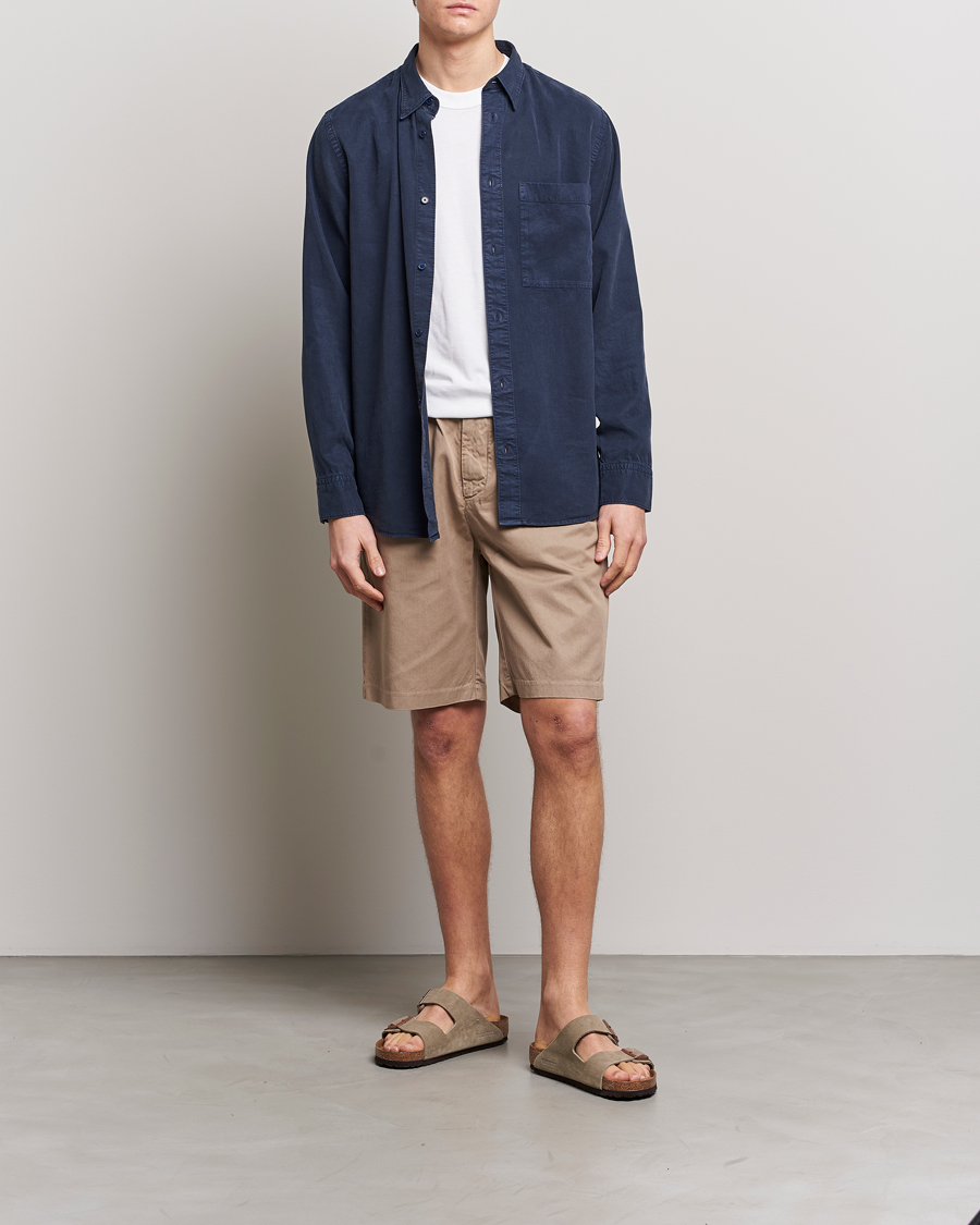 Herre | Shorts | NN07 | Theodore Confort Shorts Greige