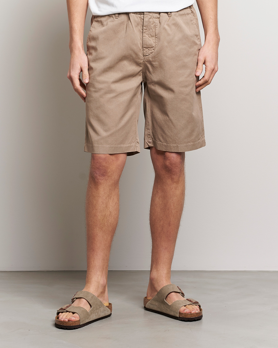 Herre | Shorts | NN07 | Theodore Confort Shorts Greige