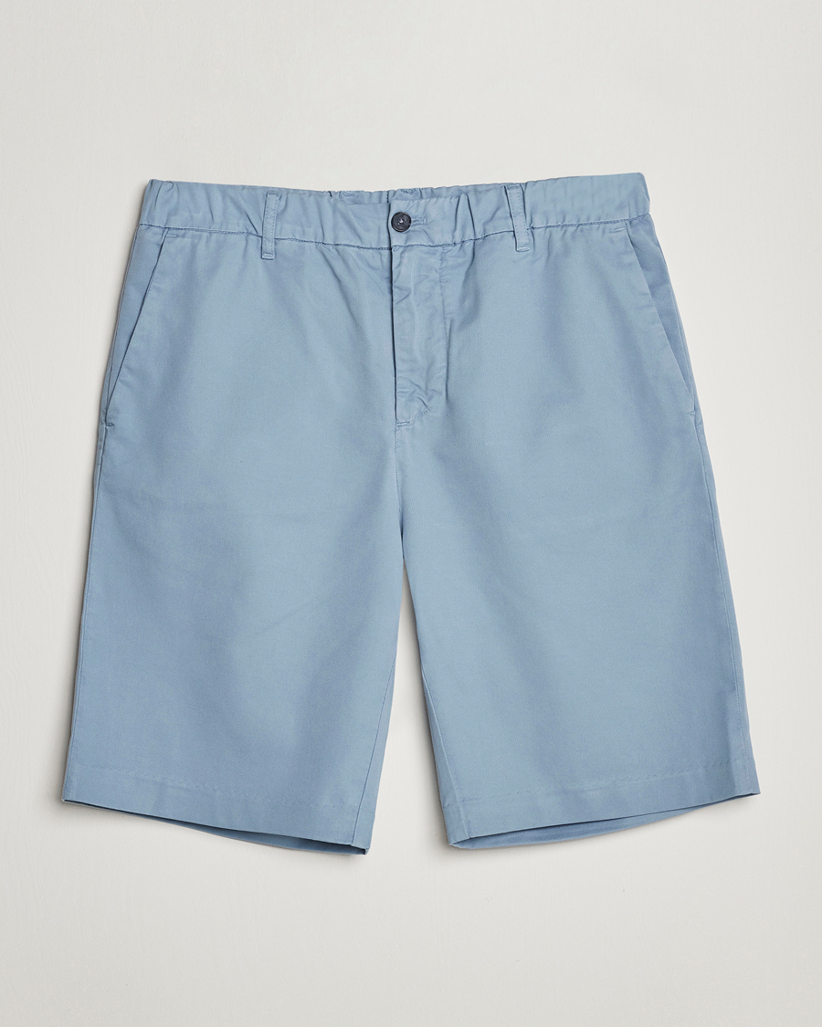 Herre | Shorts | NN07 | Theodore Confort Shorts Ashley Blue