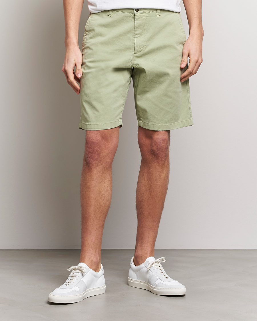 Herre | Chino shorts | NN07 | Crown Shorts Pale Green
