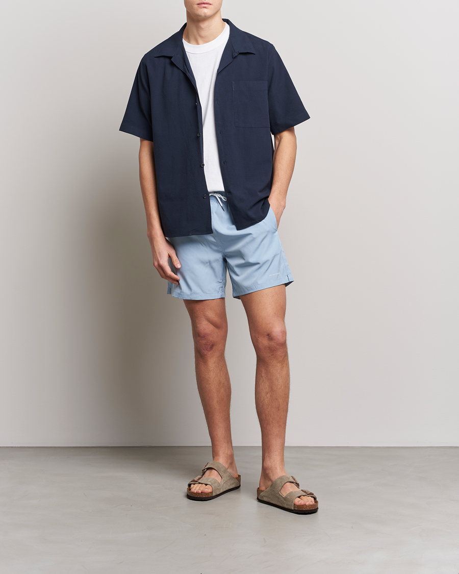 Herre | Badebukser | NN07 | Jules Swimshorts Ashley Blue