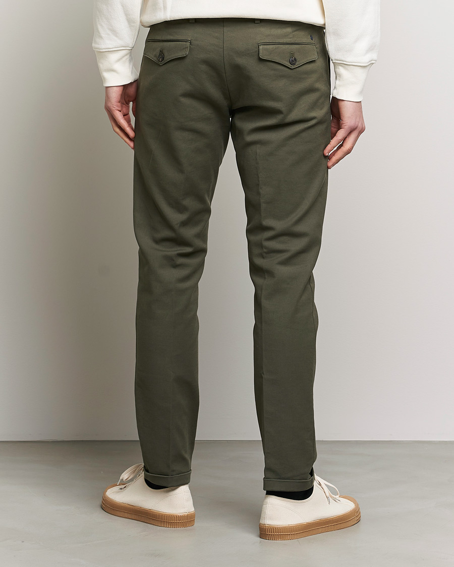 Herre | Bukser | NN07 | Scott Regular Fit Stretch Trousers Army Green