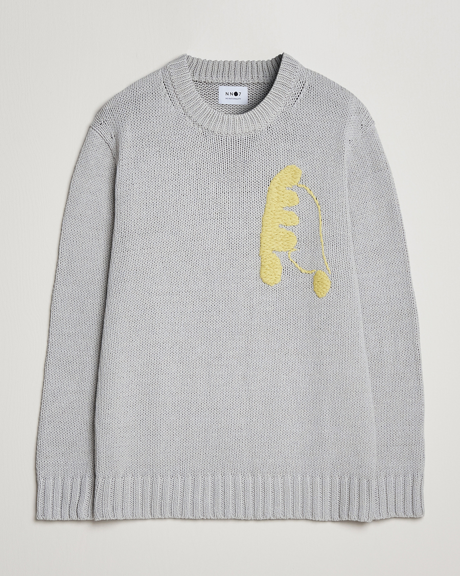 Herre | Trøjer | NN07 | Jasper Knitted Sweater Harbour Mist