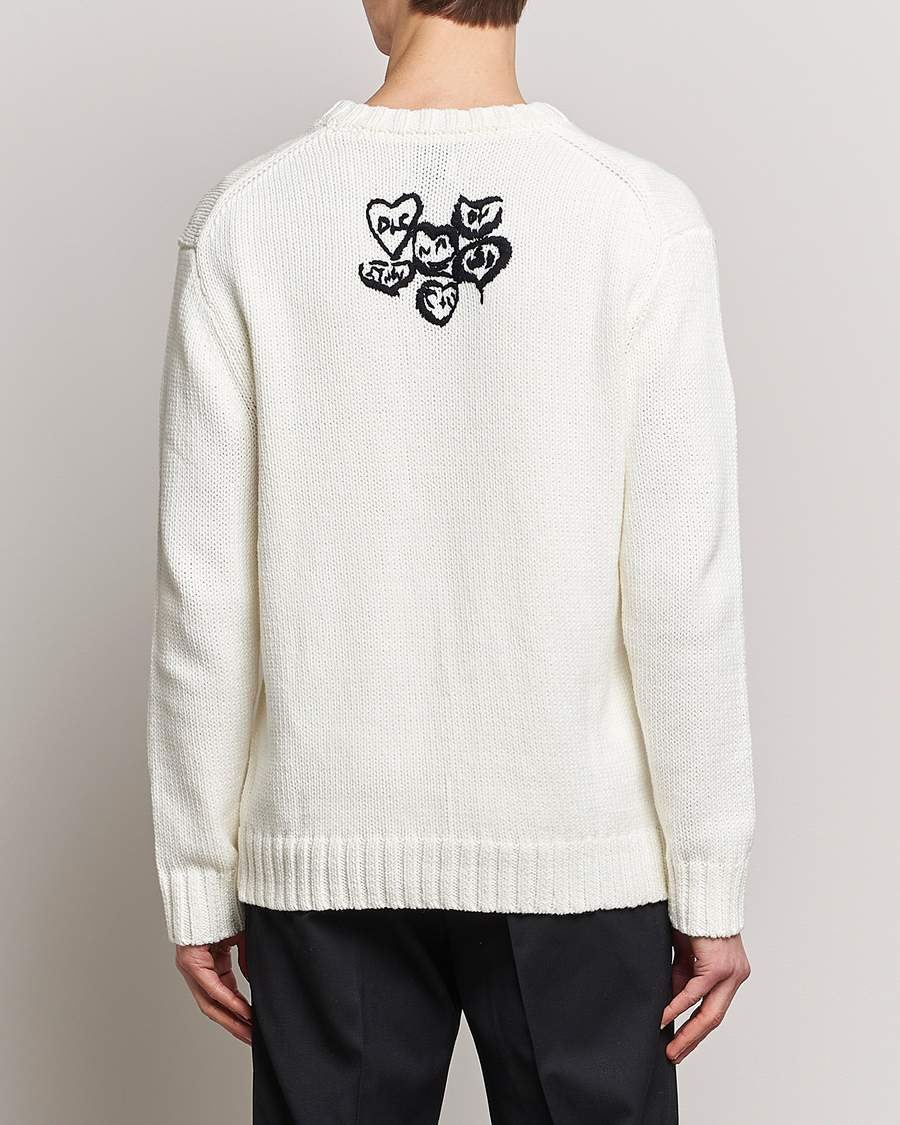 Herre | Trøjer | NN07 | Jasper Knitted V-Neck Sweater Ecru